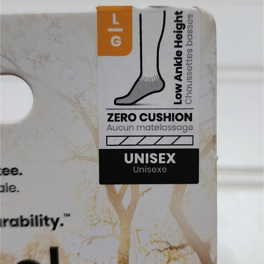 NWT Smartwool Run Zero Cushion Low Ankle Socks-Unisex: Winter Moss - Picture 4 of 5